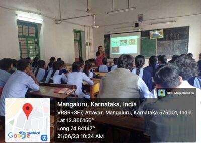 Anushree Raj speaks on bioinformatics