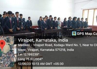 Srinivas BL resource person at St Anne’s, Virajpet
