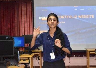 Workshop held for Govt College Carstreet