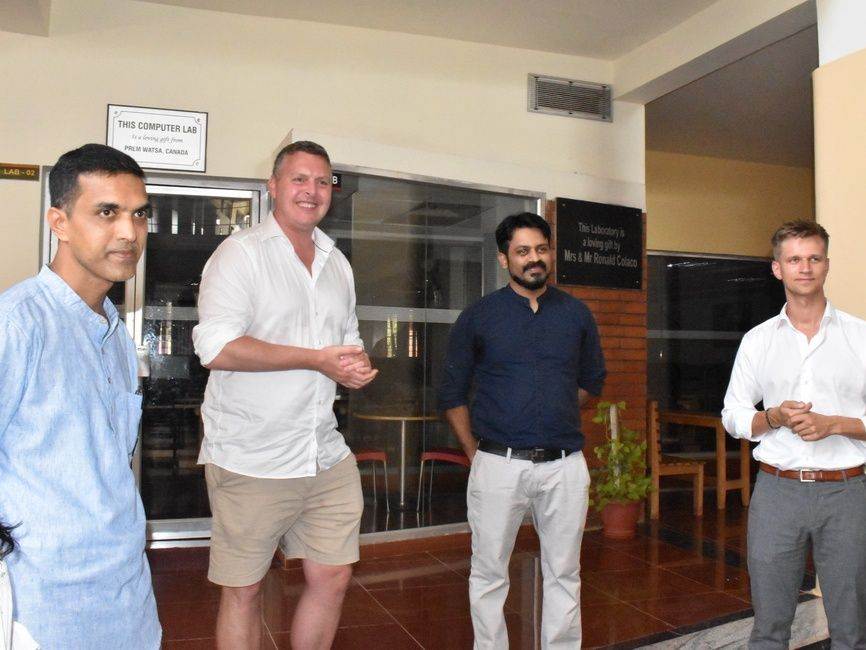 Delegates from Denmark visit AIMIT Centre