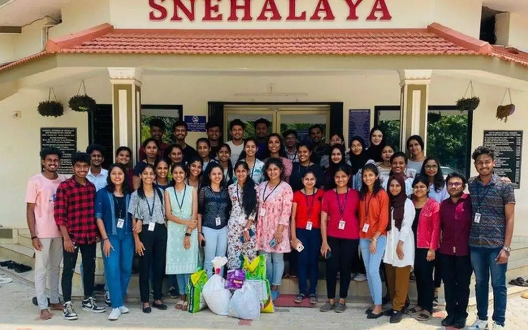 MCA students visit Snehalaya