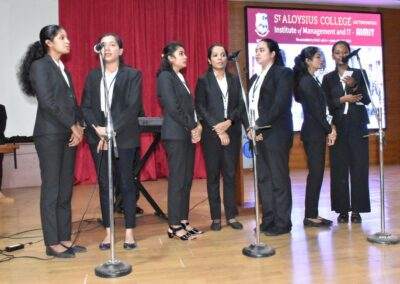 AIMIT Centre holds farewell for II MBA students