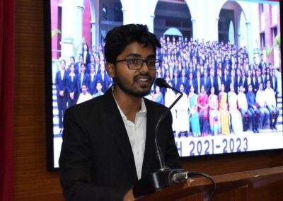 AIMIT Centre holds farewell for II MBA students