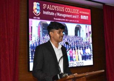 AIMIT Centre holds farewell for II MBA students