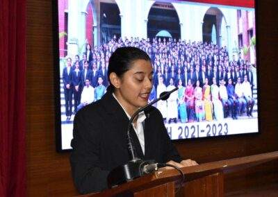 AIMIT Centre holds farewell for II MBA students