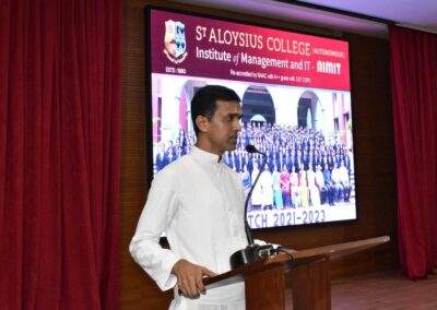 AIMIT Centre holds farewell for II MBA students