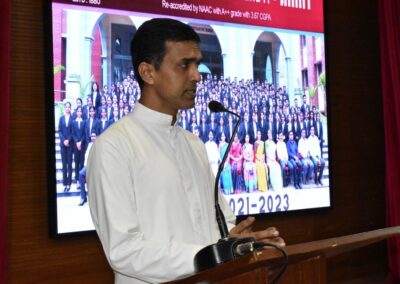 AIMIT Centre holds farewell for II MBA students