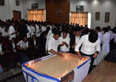 AIMIT Centre holds farewell for II MBA students