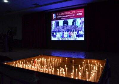 AIMIT Centre holds farewell for II MBA students