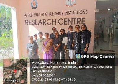 Bioinformatics students to work on real time projects