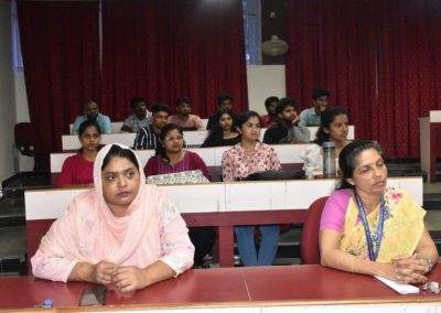 Niveus officials at MSc Soft Tech inauguration; interact with students