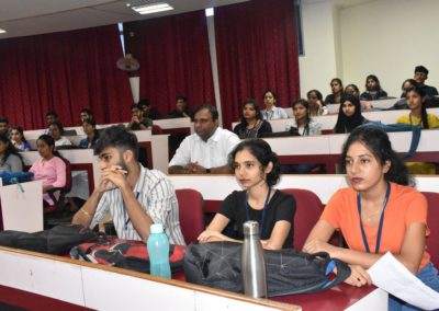 Niveus officials at MSc Soft Tech inauguration; interact with students
