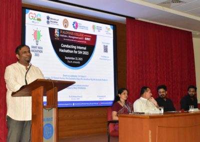 Smart India Hackathon 2023 kickstarts at AIMIT Centre