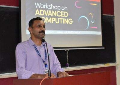 Advanced computing workshop for Rosary College held