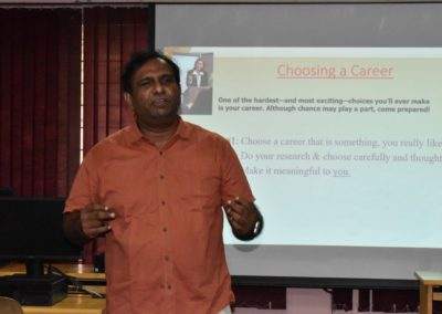 Advanced computing workshop for Rosary College held