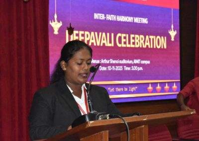 Deepavali celebrated at AIMIT Centre with inter-faith harmony meeting