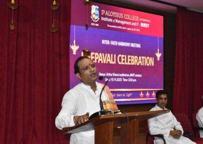 Deepavali celebrated at AIMIT Centre with inter-faith harmony meeting