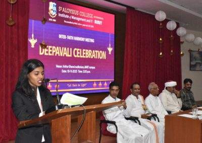 Deepavali celebrated at AIMIT Centre with inter-faith harmony meeting