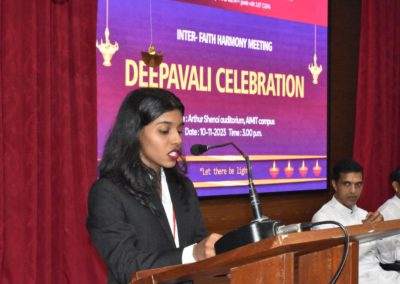 Deepavali celebrated at AIMIT Centre with inter-faith harmony meeting