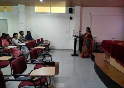 Dr Hemalatha delivers guest lecture on AI