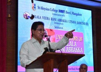 Untold story of Ullala Rani Abbakka: Seminar held at AIMIT Centre