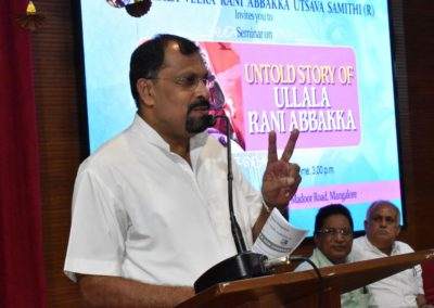 Untold story of Ullala Rani Abbakka: Seminar held at AIMIT Centre