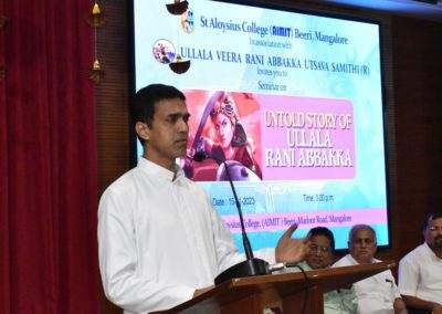Untold story of Ullala Rani Abbakka: Seminar held at AIMIT Centre