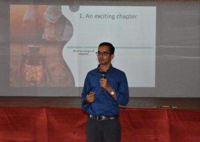 I year MBA and MCA students begin academic year