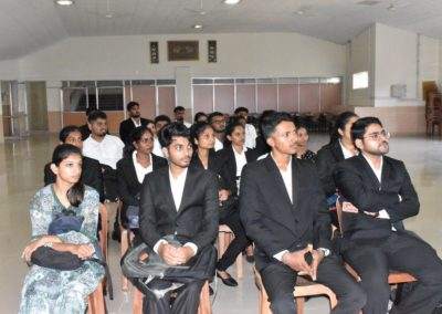 I year MBA and MCA students begin academic year