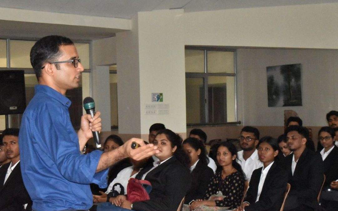 I year MBA and MCA students begin academic year