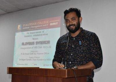 Aloysius Synergia: HR club inaugurated