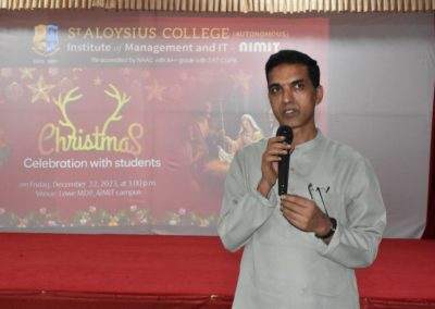 Let us experience joy, not just happiness: Christmas at AIMIT Centre