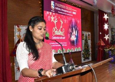Joy of giving: Staff of AIMIT Centre celebrate Christmas