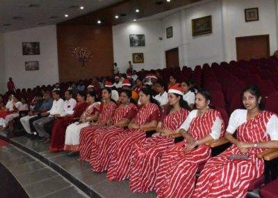 Joy of giving: Staff of AIMIT Centre celebrate Christmas