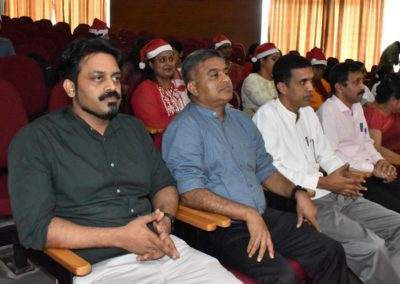 Joy of giving: Staff of AIMIT Centre celebrate Christmas