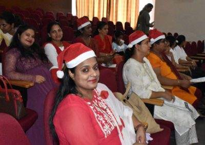 Joy of giving: Staff of AIMIT Centre celebrate Christmas