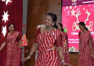 Joy of giving: Staff of AIMIT Centre celebrate Christmas