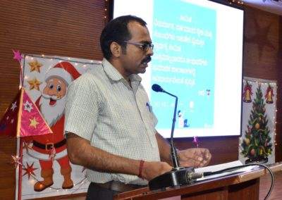 Joy of giving: Staff of AIMIT Centre celebrate Christmas