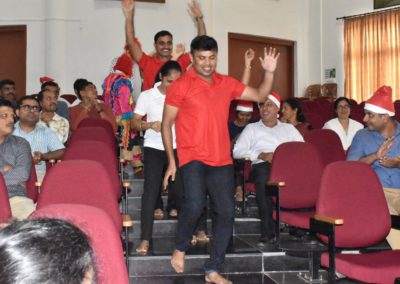 Joy of giving: Staff of AIMIT Centre celebrate Christmas