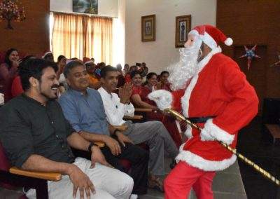 Joy of giving: Staff of AIMIT Centre celebrate Christmas