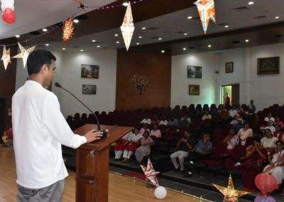 Joy of giving: Staff of AIMIT Centre celebrate Christmas