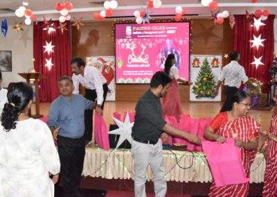 Joy of giving: Staff of AIMIT Centre celebrate Christmas