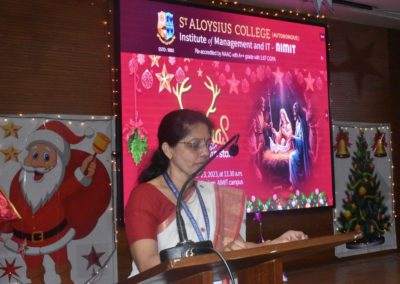 Joy of giving: Staff of AIMIT Centre celebrate Christmas