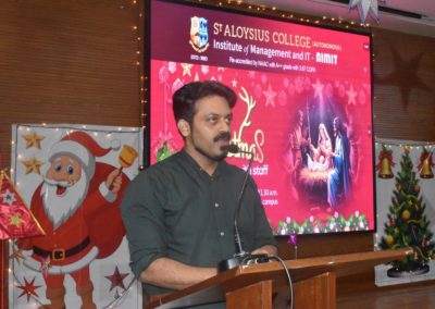 Joy of giving: Staff of AIMIT Centre celebrate Christmas