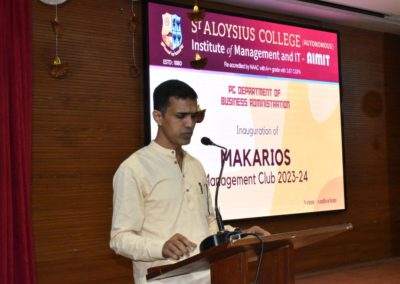 Makarios 2023-24: Management student council inaugurated