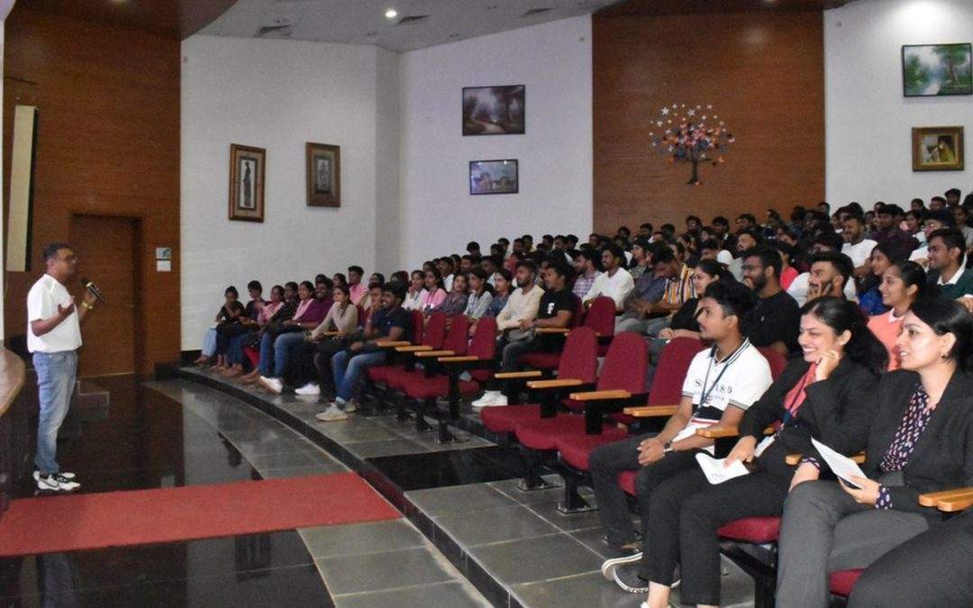 Alumni interaction: Alumnus Sachin Pinto speaks on marketing communication