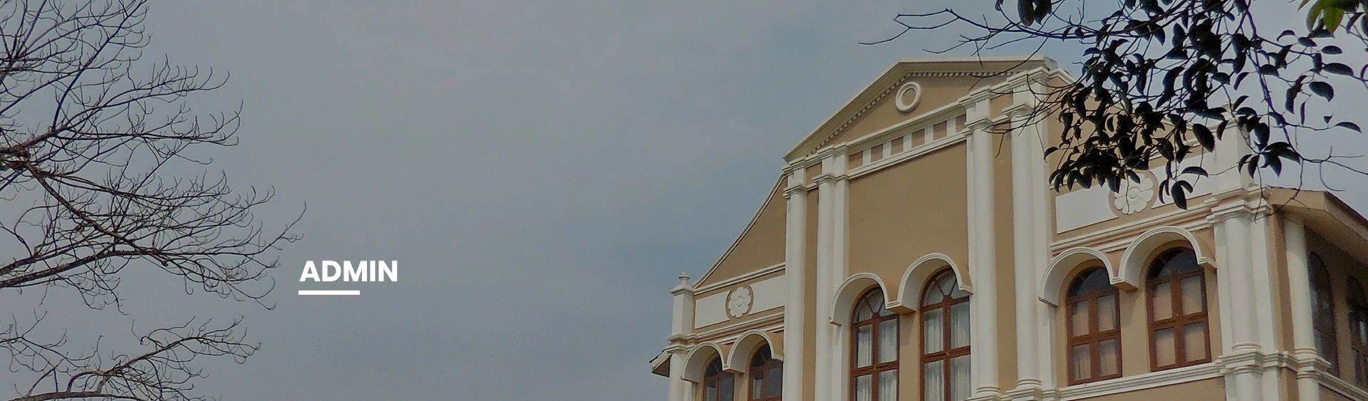 Admin Banner