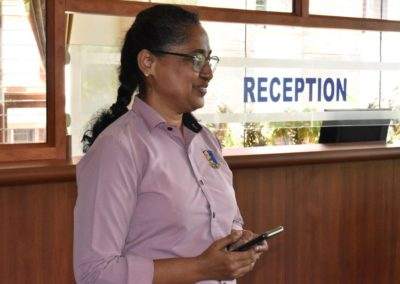 New reception, parlour inaugurated