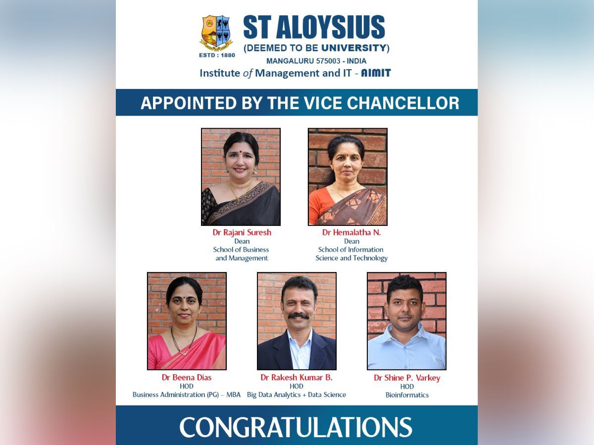 Appointed by the Vice Chancellor