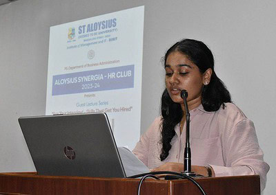 Ace your interview skills: HR club holds guest lecture